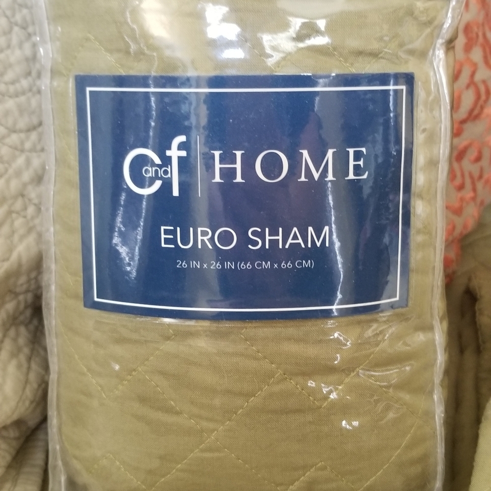 Quilted Euro Shams🌾